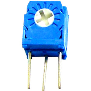 3323 электронный многоповоротный горизонтальный Потенциометр переменный резистор 6 контактов 1K 2K 5K 10K 20K 50K 100K 200Kohm 10 мм 15 мм - Product Image 3