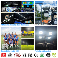 Projecteur LED d'Extérieur pour Stade et Sport, 250W 500W 800W 1000W 1800W, 150lm/w, IP66, Certifié ETL UL, Garantie 7-10 Ans, Stock aux États-Unis