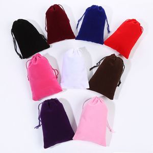 8*10CM Accept Custom Velvet Toiletry <b>Bags</b> Dressing Case Packaging Mini Drawstring <b>Bags</b> Cute <b>Gift</b> Packaging <b>Bags</b> - Product Image 2