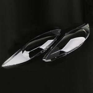 Cubiertas de faros delanteros para Ford Fiesta 2009-2012, molduras de plástico para iluminación frontal, izquierda y derecha - Product Image 1