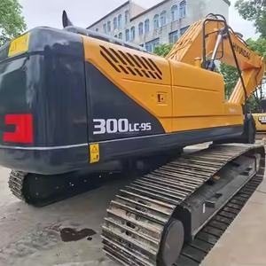 Máquina de construcción popular, excavadora Hyundai 300LC-9s usada, máquina pesada de 30 toneladas con motor de componentes centrales a la venta - Product Image 1