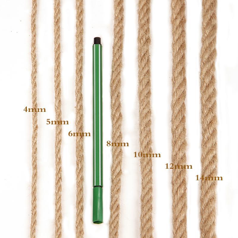 Heavy Duty Natural Recycled Jute Twisted