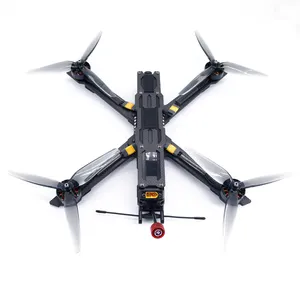 Kit Drone FPV serat karbon 7 inci,: Rush Tank 5.8G VTX 1.6W 2.5W opsional, kamera termal, ELRS 915MHz, Motor 2807 131 KV