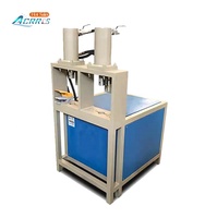 Poinçonneuse multifonctionnelle pour aplatir les tubes Découpage d'angle pour tubes carrés Encocheuse pour tubes en acier inoxydable