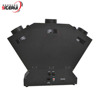 Projecteur de flamme à 3 têtes, triple faisceau, 180W, contrôle DMX, hauteur de flamme 1-2M pour spectacles sur scène