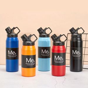 Termo de Camping de Doble Pared, 750ml 950ml, Botella Térmica de Acero Inoxidable 304 para Exteriores - Product Image 4
