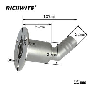 Zhibo Nouveau diffuseur de chaleur marin en acier inoxydable à combustion de carburant avec joint, goujon de pont et poulie de serrage pour bateaux - Product Image 6