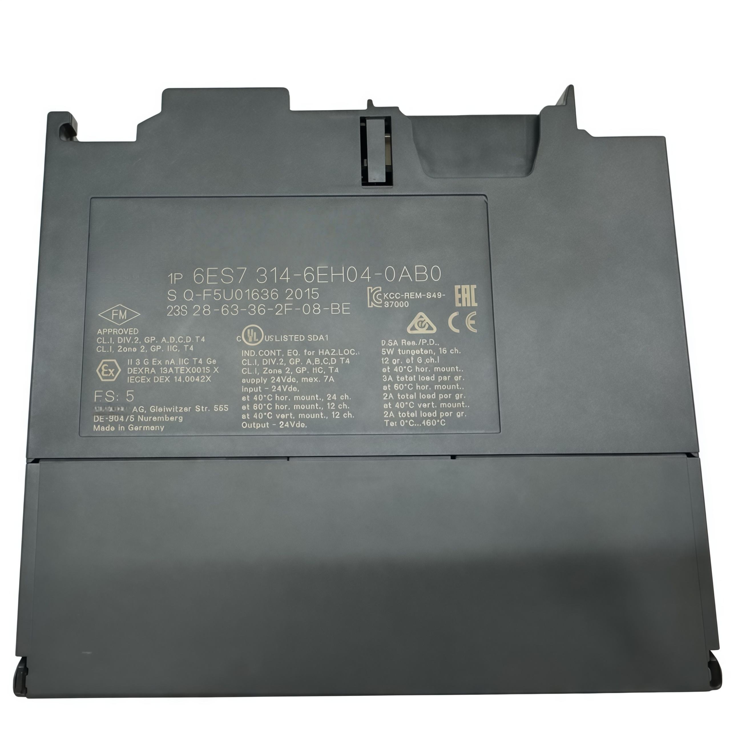 Hot Sale Original Brand New 6ES7314-6EH04-0AB0 Industrial PLC Controller  Module Factory Inventory With One Year Warranty