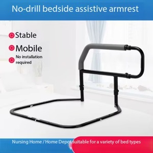 Extendable Elderly Bed Safety Assist Bar Folding Bed Rail Bed Grab Bar for Old and Pregnant From Falling - Product Image 3