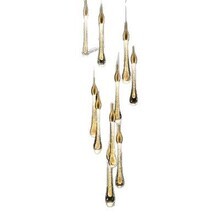 Lámparas <span class=keywords><strong>Colgantes</strong></span> de Cristal LED <span class=keywords><strong>para</strong></span> Dormitorio, Comedor, Bar, Araña de Gotas de Agua, Decoración Interior de <span class=keywords><strong>Escaleras</strong></span>, Lámparas <span class=keywords><strong>Colgantes</strong></span> - Product Image 6