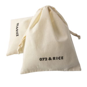 Sac en coton durable avec cordon de serrage, sac cadeau en toile de coton imprimé, pochettes à bijoux personnalisées en usine - Product Image 2