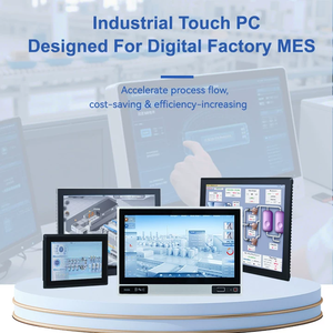19/21.5/23.8 Inch Industrial Panel PC 10-Point PCAP IP65 Aluminum Panel Mount Stock I3 MES Production Line Smart Factory - Product Image 4