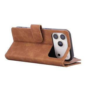 Custodia a Portafoglio Stile <span class=keywords><strong>Dolce</strong></span> & <span class=keywords><strong>Gabbana</strong></span> per 17 <span class=keywords><strong>e</strong></span> 18 Pro Max in Pelle PU con Funzione Stand <span class=keywords><strong>e</strong></span> Porta Carte - Product Image 2