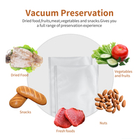 Op Maat Gemaakte Food-Grade Keuken Opbergzakken Voedsel Transparant Heatseal Verpakking Plastic Biologisch Afbreekbaar Voedsel Vacuümzakje