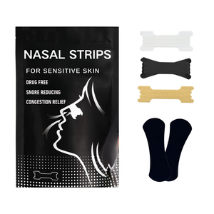 Anthrive Bandes nasales non tissées respirantes <span class=keywords><strong>Anti</strong></span>-ronflement Bandes nasales adhésives sensibles à la pression améliorées Bandes nasales pour le sport - Product Image 1