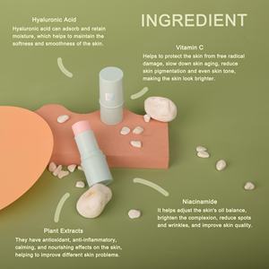 سيروم واقي من الشمس معدني على شكل عصا لتقليل الخطوط الدقيقة، سيروم للوجه مقاوم للماء بلون خفيف ومظهر مطفي - Product Image 3