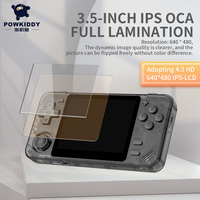 Console de Jeu Portable Powkiddy RGB10X Écran IPS 3.5" 15000+ Jeux Stockage 64 Go Communication Wi-Fi Rétro Mini