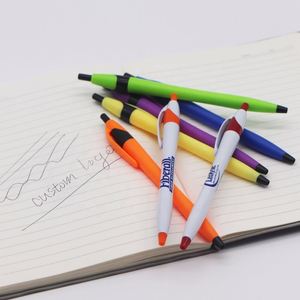 Stylo à bille promotionnel personnalisé avec logo orange, très bon marché, pour la promotion avec logo - Product Image 4