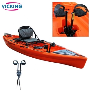 Kayak de Camping pour faire du surf ou de la pêche à la mangeoire, Kayak adaptable avec pédales - Product Image 2