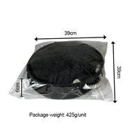 Panier rond en feutre pour chat avec poignées en corde de coton, lit d'intérieur robuste pour animaux de compagnie, panier de repos confortable pour chat et panier de rangement