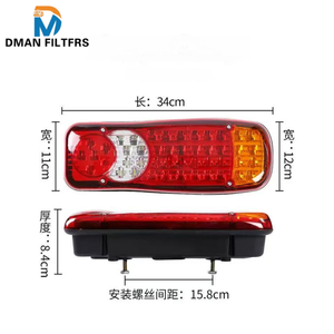 Lampu Belakang LED untuk Truk <span class=keywords><strong>Volvo</strong></span> DAF RENAULT 12V 24V Lampu Peringatan Belakang <span class=keywords><strong>Trailer</strong></span> Kapal Lampu Rem Mundur Indikator Keselamatan untuk Truk Kapal - Product Image 6