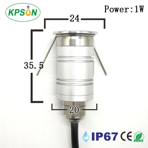 1W Mini Spotlight DC12V DC24V Bước Cầu Thang Tường Downlight Tủ Đèn Trần Ngầm Ánh Sáng - Product Image 3