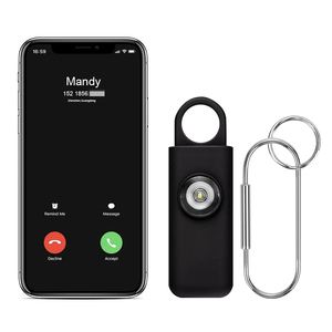 Alarma de Seguridad de Emergencia SOS de 130dB, Alta Sensibilidad, Recargable, Conexión Inalámbrica, Sin Necesidad de Aplicación, Ubicación GPS, Alerta por <span class=keywords><strong>SMS</strong></span>/Llamada, LED - Product Image 4