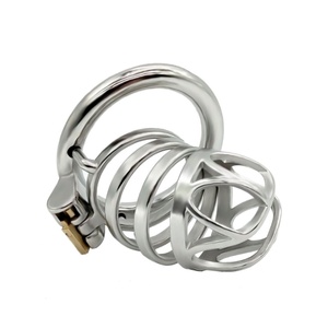 Jaula para Pene Grande con Descuento de Fábrica FRRK, Dispositivo de Castidad Masculina de Metal, Juguete Sexual BDSM, Juguete Sexual Transpirable para Adultos - Product Image 1