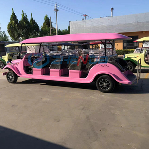 Classico vintage elettrico bus turistico auto Retro carrozzeria auto in vendita/miglior prezzo 14 posti vero classico carrello - Product Image 2