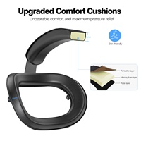 Compatible avec le casque MetaQuest 3s Elite, accessoires VR, sangle de tête de remplacement réglable, source d'usine intelligente Chine