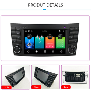 Lelv วิทยุติดรถยนต์ GPS หน้าจอ<span class=keywords><strong>7</strong></span> "<span class=keywords><strong>7</strong></span>นิ้วสำหรับ Benz E-Class W211 CLS-Class ระบบมัลติมีเดีย W219 Android13 - Product Image 6