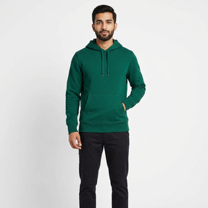 Sweat à capuche zippé en polaire personnalisé avec broderie et impression en relief pour homme, en polyester/coton de haute qualité, séchage rapide, vente en gros - Product Image 1