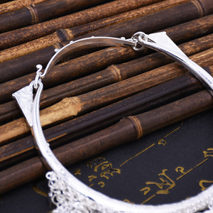 <span class=keywords><strong>Collana</strong></span> Choker Sportiva in Rame con Decorazioni Etniche Miao Dong per Donne, Gioiello da Palcoscenico per Festival e Spettacoli - Product Image 4