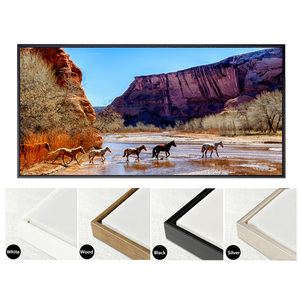 Dipinto Moderno di <span class=keywords><strong>Cavalli</strong></span> in Corsa di Alta Qualità <span class=keywords><strong>su</strong></span> <span class=keywords><strong>Tela</strong></span> per Decorazione d'Interni - Product Image 2