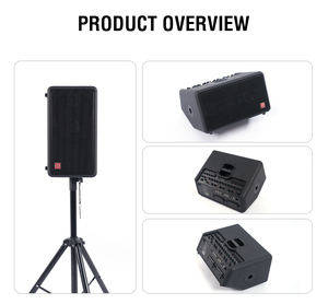Musiccube T2 PRO Altavoz Activo de 8' 480W, Monitor de Escenario Portátil con Batería Recargable, Sistema PA, Amplificador de Guitarra para Callejeros 1. 700W P - Product Image 2