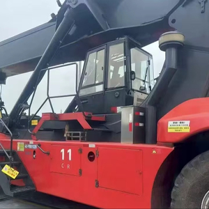 Apilador Retráctil Kalmar Fantuzzi Linde de 45 Toneladas DRF450 Usado en Buenas Condiciones con Caja de Cambios y Motor, Pantalla de Datos en Tiempo Real - Product Image 1