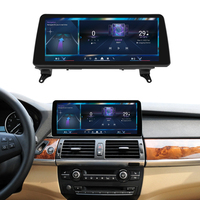 Écran tactile Android 12.3 OLED 1920*720p avec processeur Qualcomm 8 cœurs, Carplay pour BMW X5 X6 E70 E71, système CIC