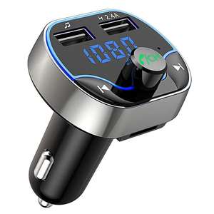 <span class=keywords><strong>2023</strong></span> HG Offre Spéciale T24 Bluetooth Lecteur Réduction Du Bruit Mains Libres Noir Transmetteur FM Support U Disque TF Carte Chargeur pour Voiture - Product Image 4