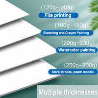 Fabricant OEM ODM de feuilles de papier à dessin blanc à surface lisse pour l'esquisse et la pratique de la peinture