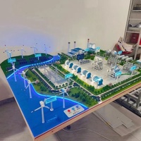 Modelo a Escala Industrial 002, Equipo de Modelado de Terreno Personalizado para Plantas Químicas, Planificación Urbana y Desarrollo Inmobiliario