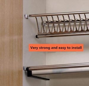<span class=keywords><strong>Estante</strong></span> de Almacenamiento de Cocina Multicapa de Acero Inoxidable Integrado en Metal, Escurridor de <span class=keywords><strong>Platos</strong></span> - Product Image 6