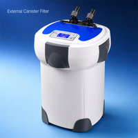 Filtre externe pour aquarium, grand bac à poissons, filtration intelligente à fréquence variable, seau en plastique avec UV germicide