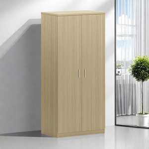 <span class=keywords><strong>Armoire</strong></span> à portes coulissantes en bois de haute qualité de style moderne pratique pour suspendre des vêtements caractéristique propre pour les meubles de chambre à coucher à la maison - Product Image 4