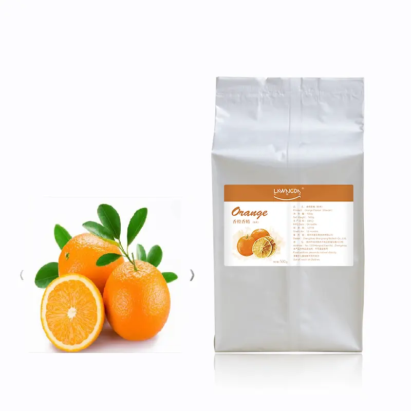 halal heat stable flavoring oil water soluble orange flavors packaging orange flavour essence for baking ice cream cake
