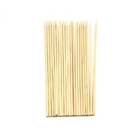 Brochettes de barbecue en bambou, 3.0mm, 25cm, 100 pièces