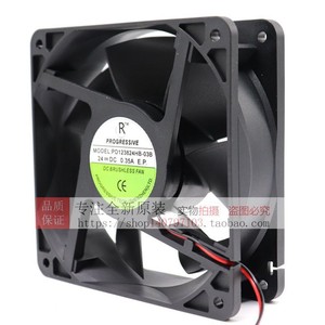 Ventilador progresivo sin escobillas de CC 24V 0.35A PD123824HB 03B para refrigeración de electrónica - Product Image 4