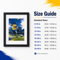 Bingkai Poster Modern Besar yang Dipasang di Dinding, Model MDF2518-E-S, Terbuat dari Kayu MDF Persegi yang Ringan, Tahan Lama, dan Berbingkai Lebar, Dapat Disesuaikan.