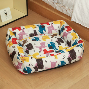 Alas Tidur Pendingin Musim Panas untuk Kucing & Anjing, Bahan Sutra Es Bernapas, Alas Kucing, Alas Hewan Peliharaan untuk Dalam Ruangan, Sarang Pendingin Hewan Peliharaan Musim Panas, Produk Tempat Tidur Hewan Peliharaan - Product Image 1