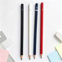 Crayons en bois personnalisés avec logo et forme, mine noire HB 2B 6B-10H, 7 pouces, emballage OEM pour papeterie en gros, certifiés EN71 ISO
