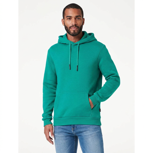 Sudaderas con Capucha para Hombre 100% Algodón, Logotipo Personalizado Bordado, Color Liso, Ropa Urbana de Moda para Invierno, Suministro al por Mayor - Product Image 1